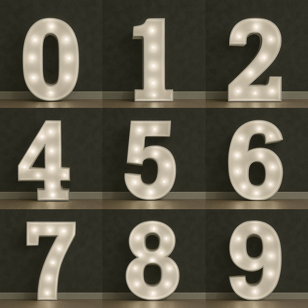 Single Marquee Numbers